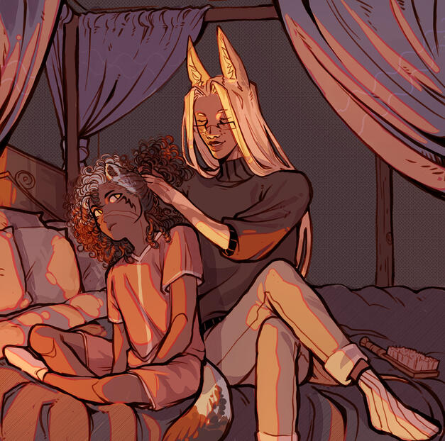 Petya and Nikolai Illustration