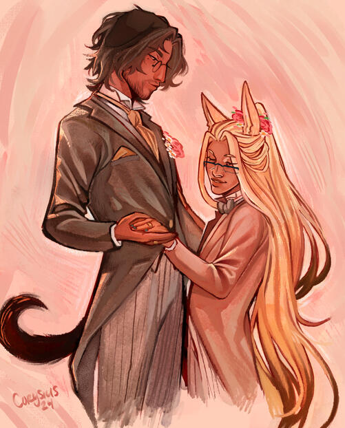 Petya and Carlisle Illustration